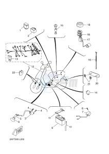 YN50 OVETTO (2APE) drawing ELECTRICAL 2