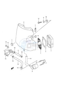 DF 40 drawing Silencer