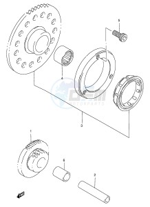 LT-F160 (P24) drawing STARTER CLUTCH