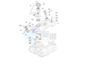 150 4T 3V ie Primavera (NAFTA) drawing Fuel tank