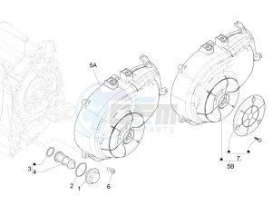 ZIP 50 4T 25 KMH NOABS E4 25kmh (EMEA) drawing Flywheel magneto cover - Oil filter