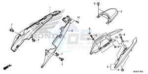 NC700SAD NC700S ABS 2ED - (2ED) drawing SEAT COWL