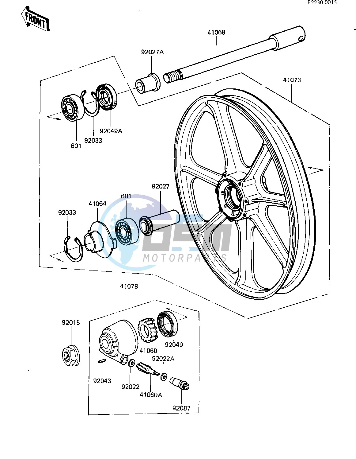 FRONT WHEEL_HUB