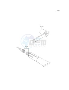 KX 250 L [KX250] (L4) [KX250] drawing OWNERS TOOLS