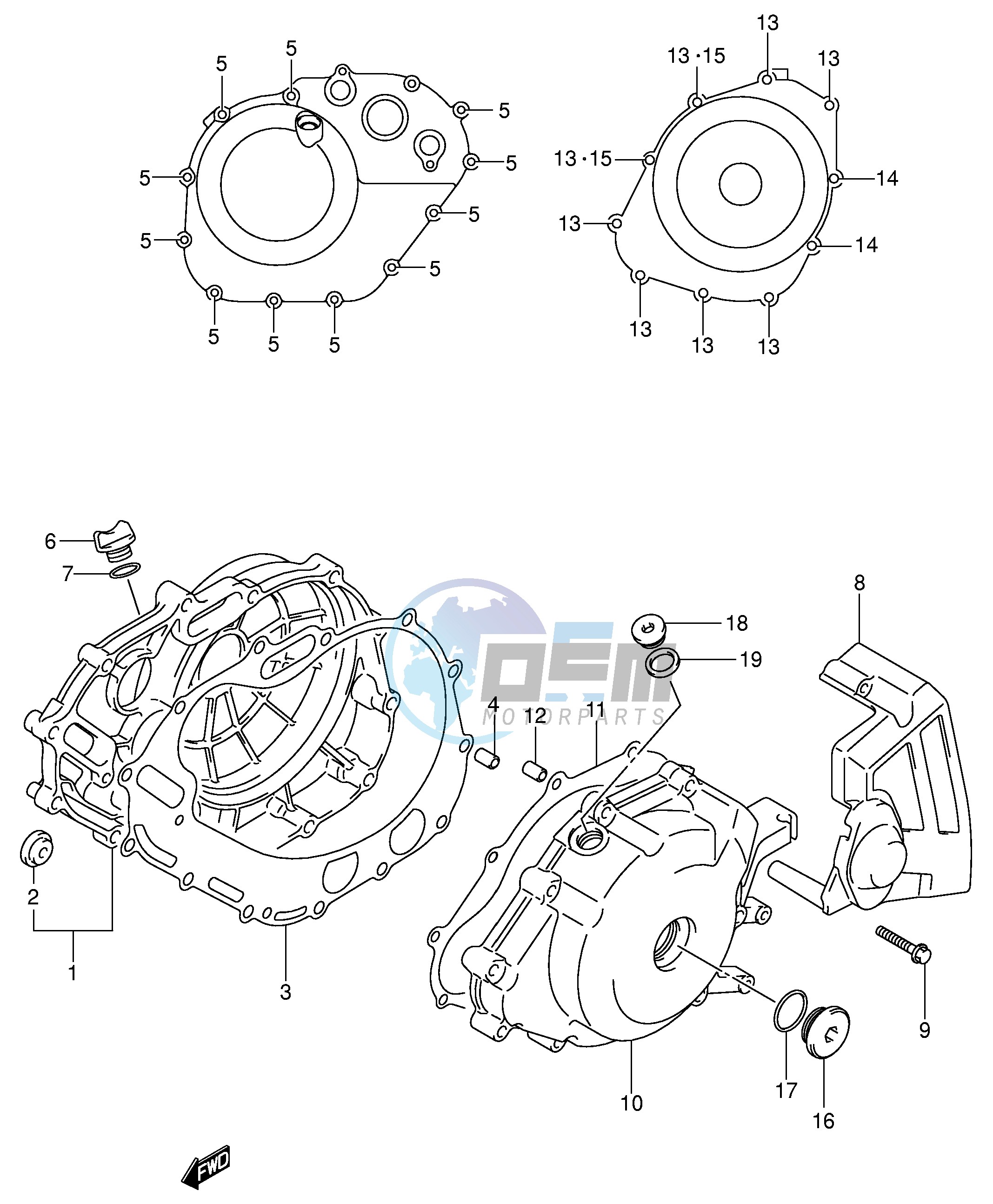 CRANKCASE COVER