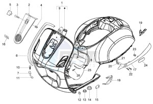 LX 50 2T drawing Bodywork