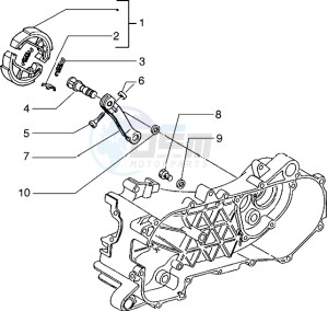 Typhoon 125 X drawing Brake lever