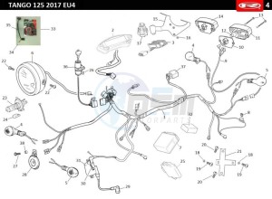 TANGO-125-E4-WHITE drawing ELECTRICAL