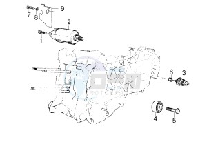 BEVERLY 125-200 drawing Starting motor