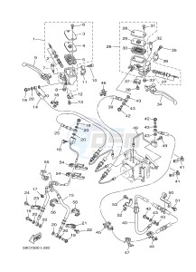 XP500A T-MAX 530 (59CN) drawing FRONT MASTER CYLINDER