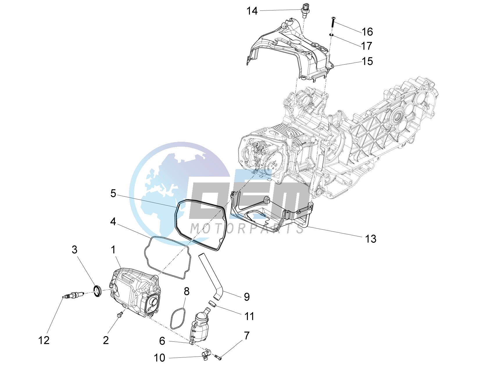 Cylinder head cover