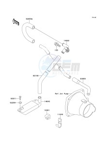 JF 650 A [X2] (A6-A9) [X2] drawing BILGE SYSTEM