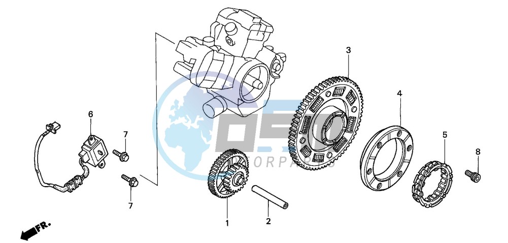 PULSE GENERATOR/ STARTING CLUTCH