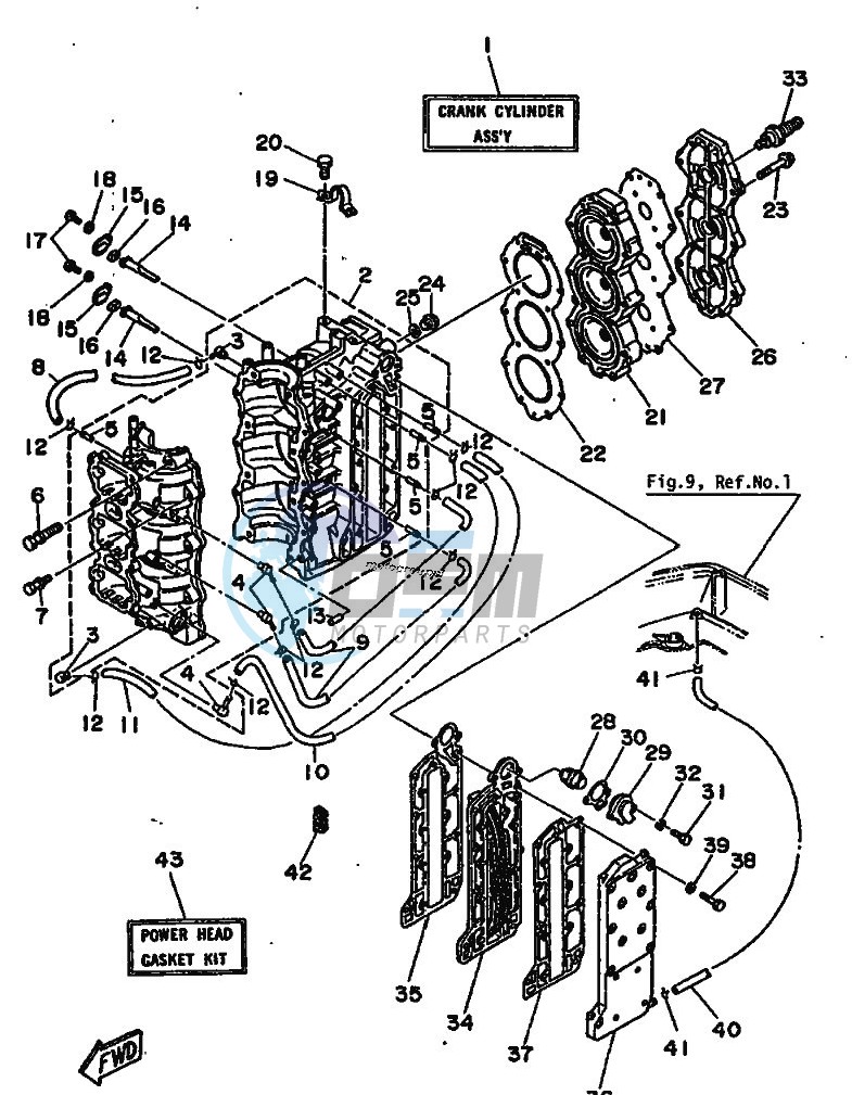 CYLINDER--CRANKCASE