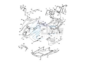 YP R X-MAX 125 drawing FRONT BODY