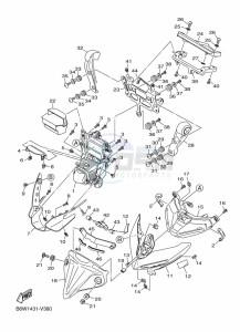 MT-03 MTN320-A (BEV8) drawing HEADLIGHT