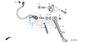 CBR1000RA9 France - (F / ABS CMF MME REP) drawing STAND