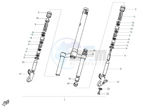 NRG EXTREME 50 drawing Front Fork