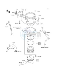 KL 650 E [KLR650] (E8F-E9F) E9F drawing CYLINDER_PISTON-- S- -