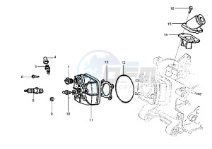 Zip 50 SP drawing Cilinder head