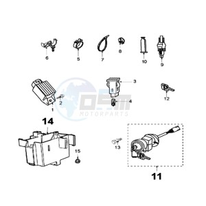 LUDIX 10 V ONE drawing ELECTRIC PART