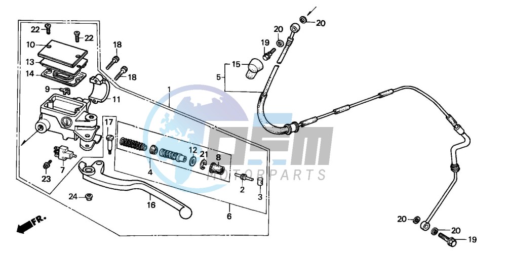 CLUTCH MASTER CYLINDER