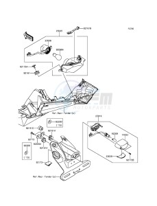 Z250SL_ABS BR250FFF XX (EU ME A(FRICA) drawing Taillight(s)