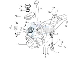 Liberty 200 4t (N15000U01) drawing Fuel Tank