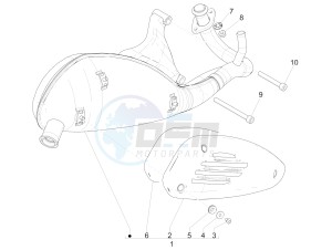 PRIMAVERA 50 2T NOABS E2-E3 (EMEA, APAC) drawing Silencer