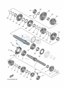 NIKEN GT MXT890D (BFD3) drawing TRANSMISSION