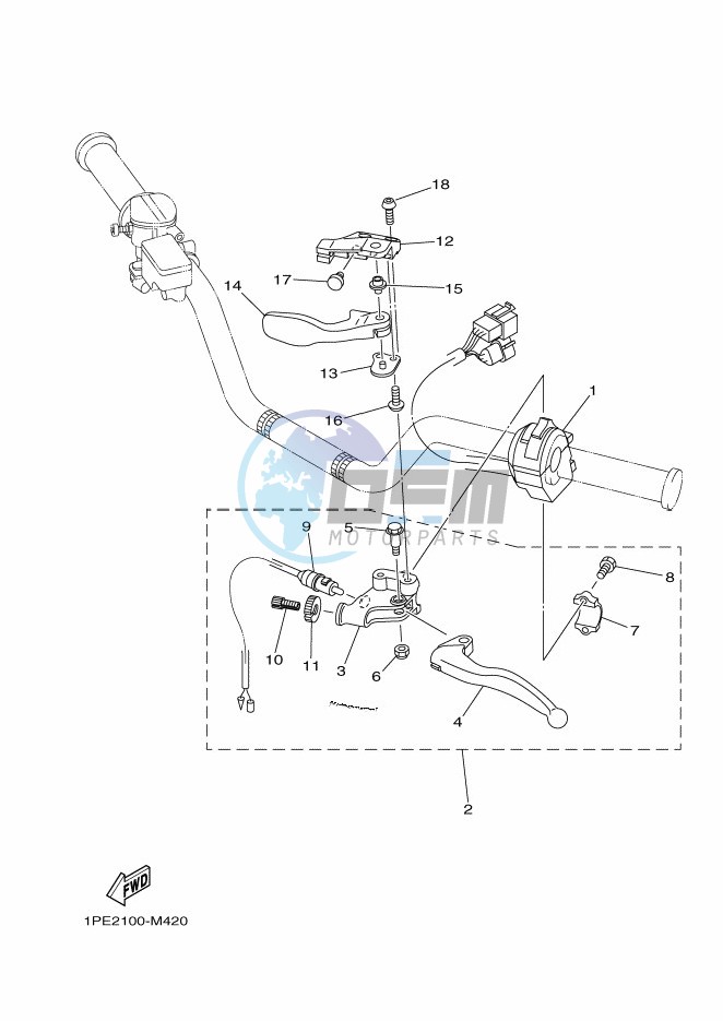 HANDLE SWITCH & LEVER