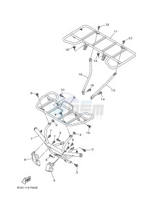 YFM700FWB KODIAK 700 (B165) drawing GUARD