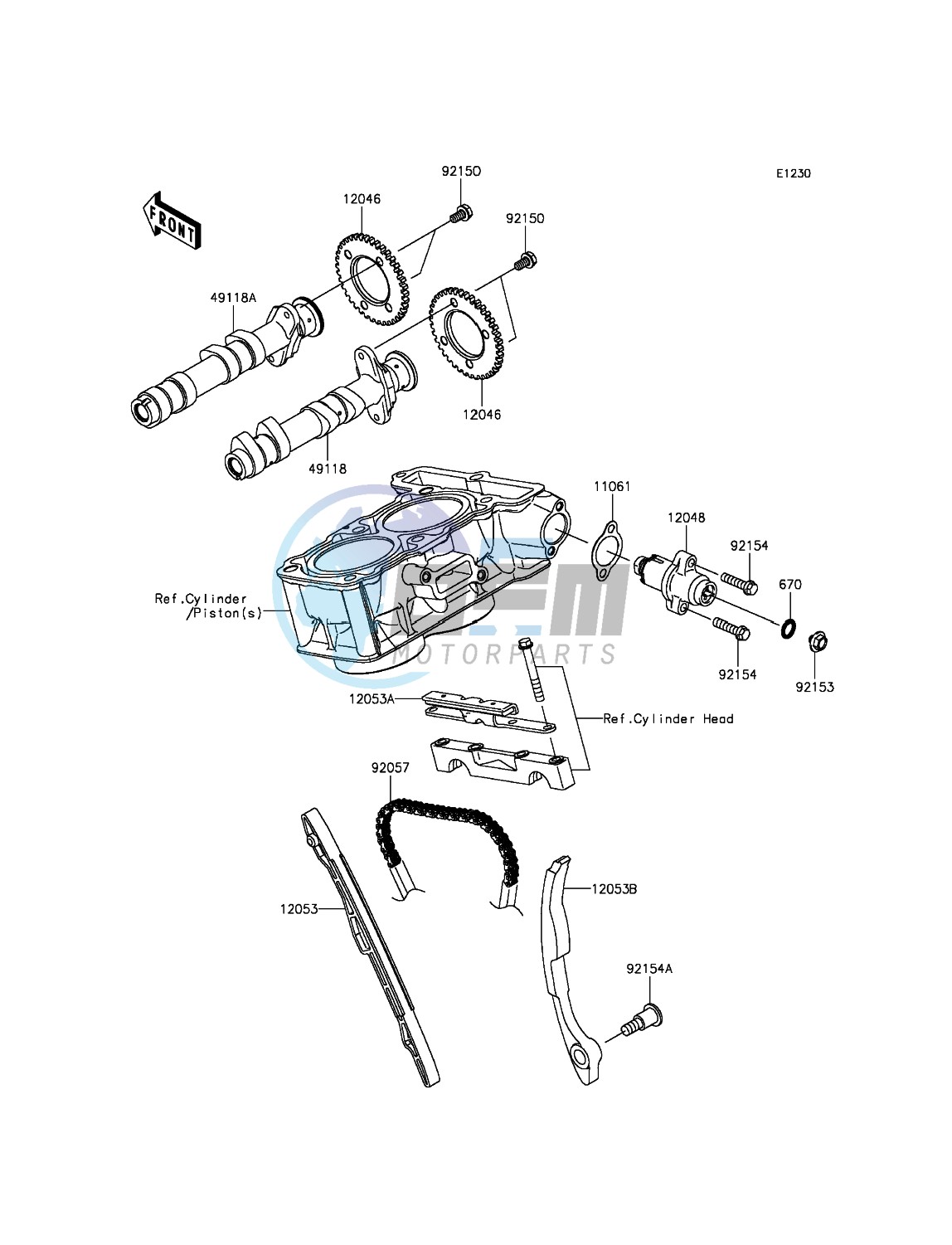 Camshaft(s)/Tensioner