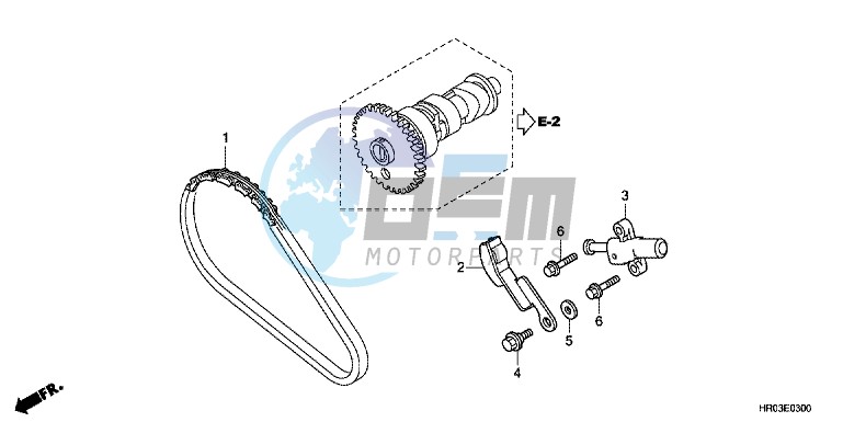 CAM CHAIN/TENSIONER