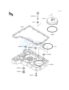 ZR 750 C [ZEPHYR 750] (C1-C3) [ZEPHYR 750] drawing BREATHER BODY_OIL PAN