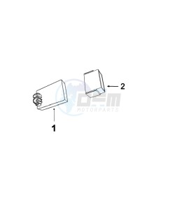 DJANGO 125 SPORT drawing ELECTRONIC PART