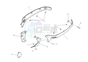 GRANTURISMO 125 drawing Rear Body