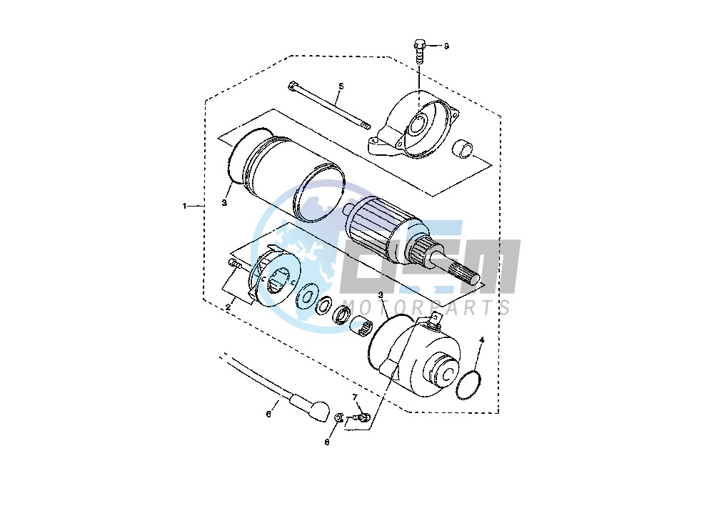 STARTING MOTOR