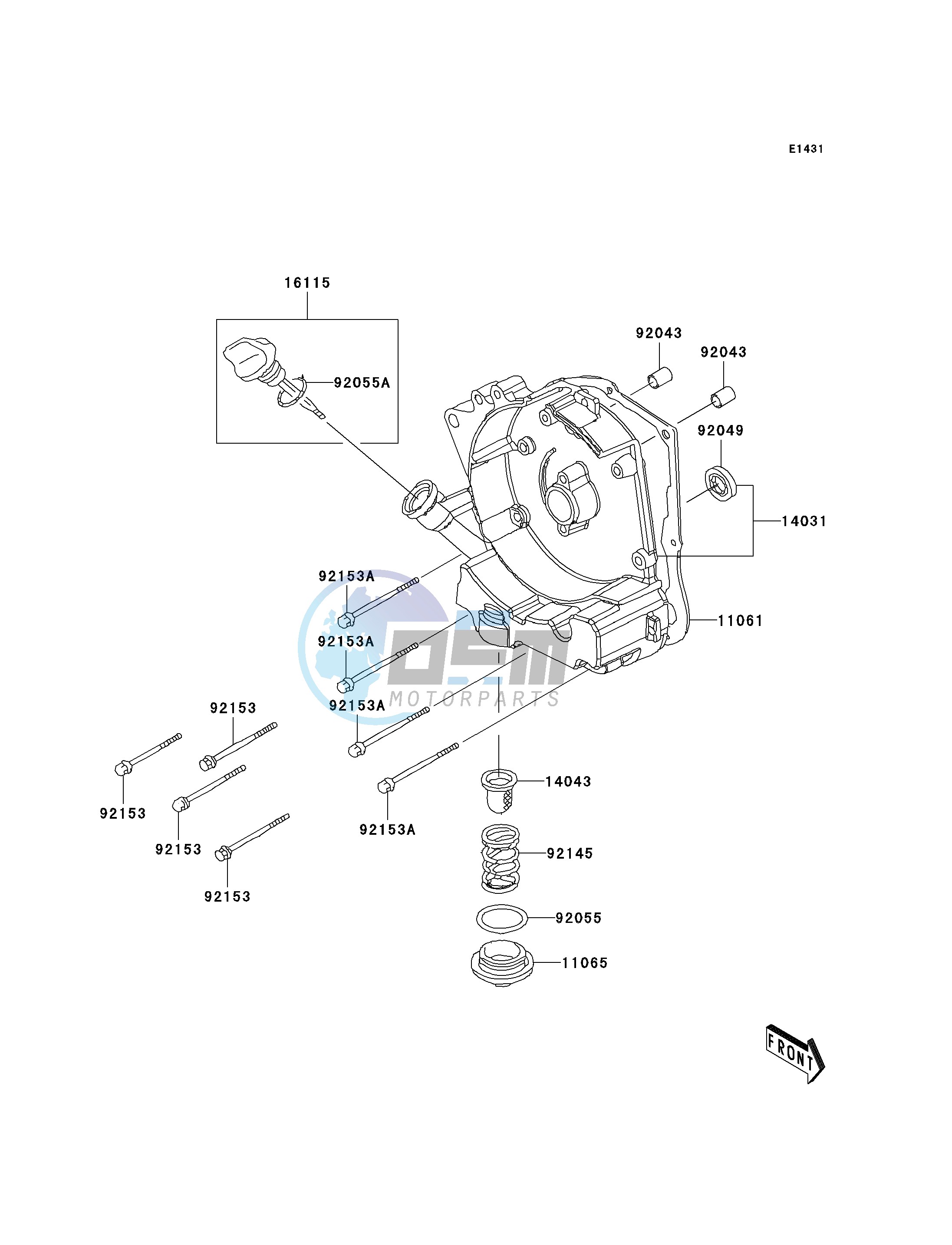 ENGINE COVER-- S- -