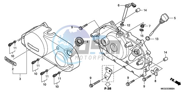 RIGHT CRANKCASE COVER