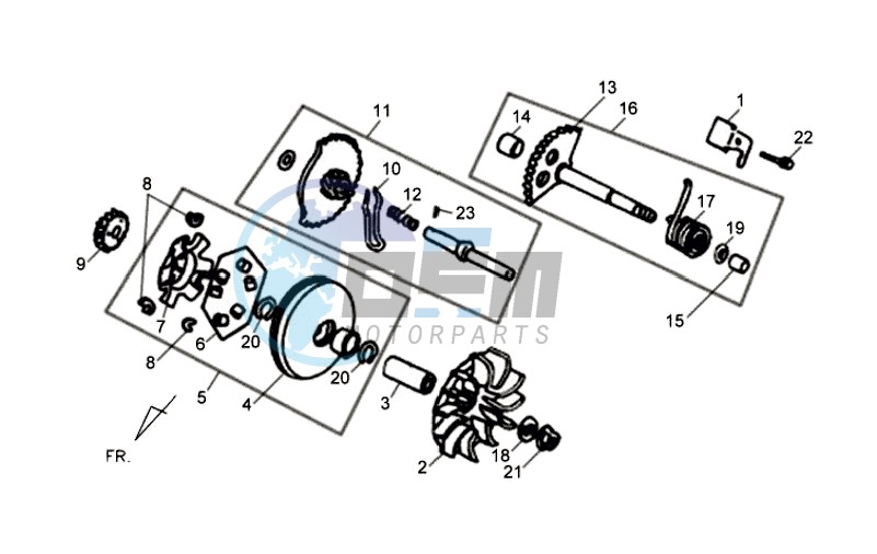 CLUTCH / V BELT