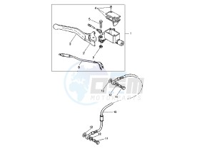 YQ AEROX R 50 drawing FRONT MASTER CYLINDER