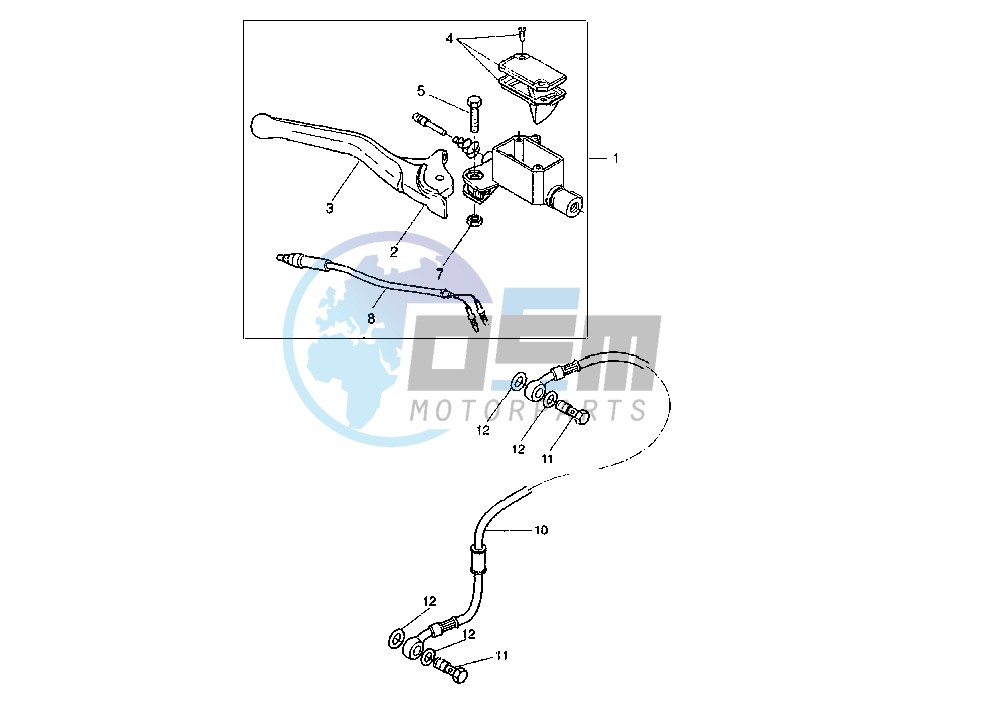 FRONT MASTER CYLINDER