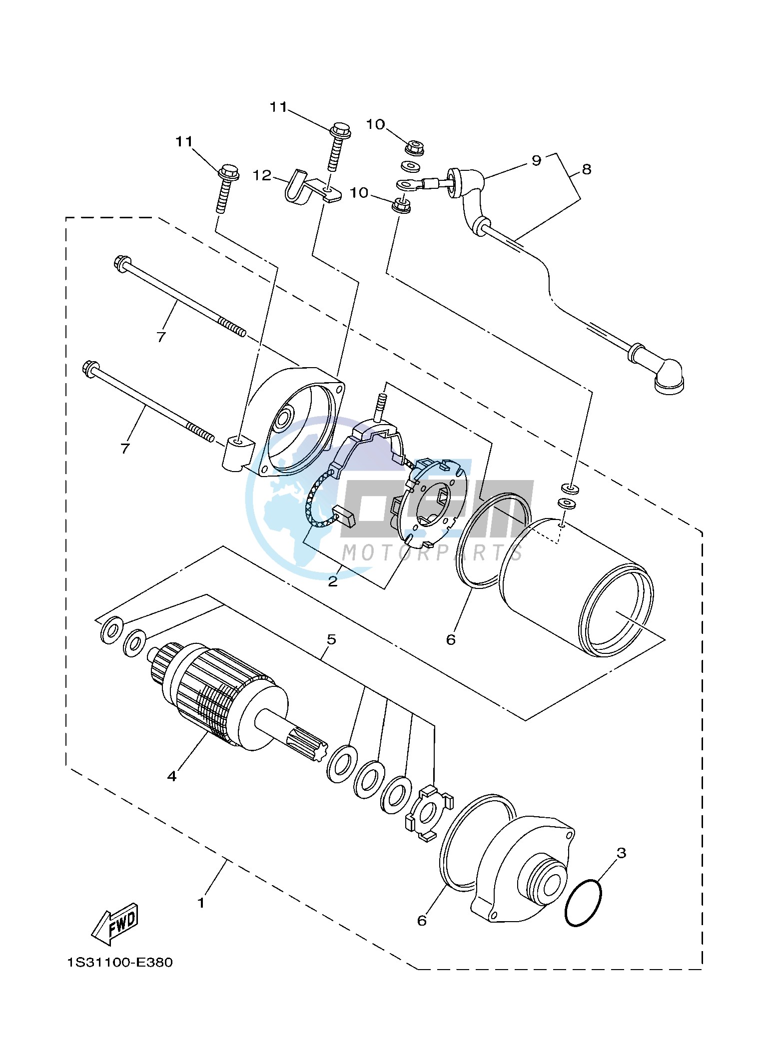 STARTING MOTOR