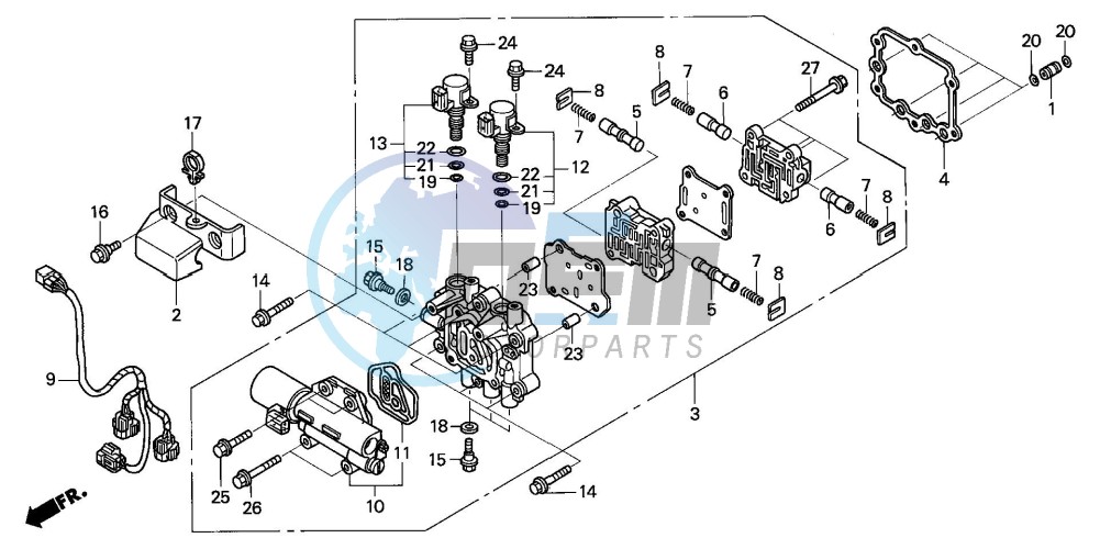 MAIN VALVE BODY