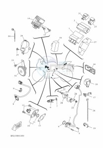 YZF125-A YZF-R125 (B5G4) drawing ELECTRICAL 2