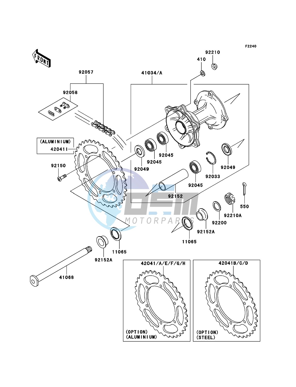 Rear Hub