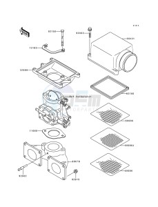 JF 650 B [TS] (B3-B7) [TS] drawing FLAME ARRESTER