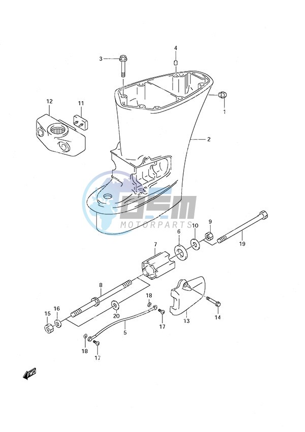 Drive Shaft Housing