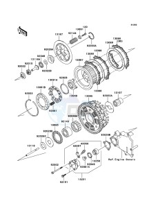 ZZR1200 ZX1200-C4H XX (EU ME A(FRICA) drawing Clutch